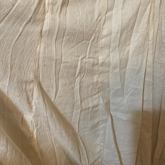 Wedding dress handmade 1975 muslin, lace size 12 - Picture 9 of 17